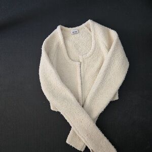 Alix NYC chenille cream sweater
